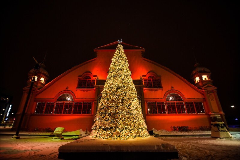 Lights at Lansdowne Ottawa Christmas Market Website